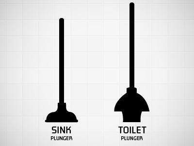 Different kinds of plunger